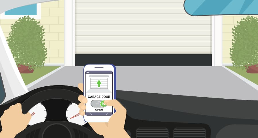 Garage door automation tips for Mesa